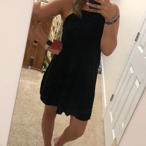 Black flowy dress